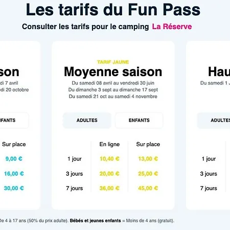 Mobil 685 3 Siblu La Reserve Kemping *